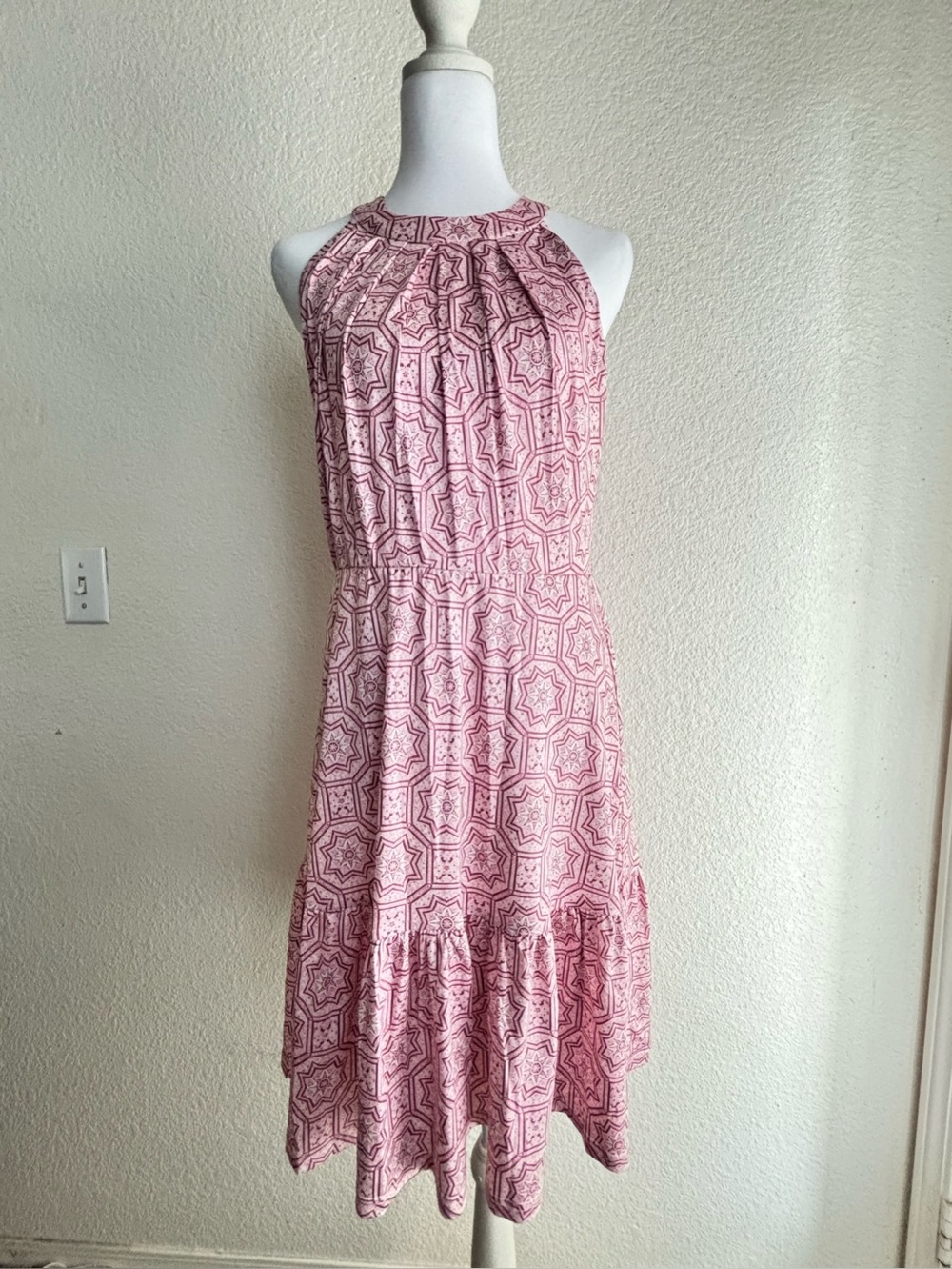 Pink Halter Dress-New /Amazon fashion